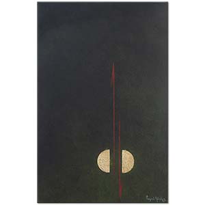 Peyami Gürel soyut kompozisyon 38