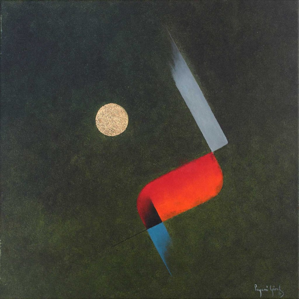 Peyami Gürel Soyut Kompozisyon 39